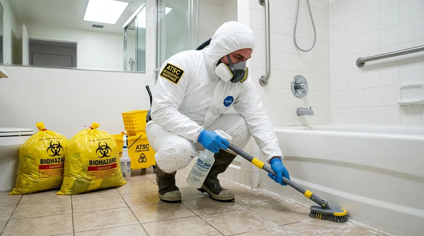 Decontamination equipment deployed for Blood Cleanup in South Portland